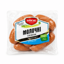 Сосиски "Молочні" вар. в/г газ ДСТУ Київські Ковбаси