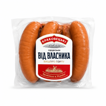 Сардельки "Від Власника" в/г Краковецькі Ковбаси