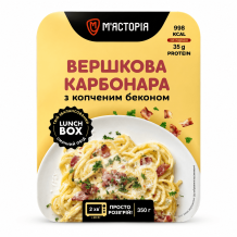 Вершкова карбонара з копченим беконом 350 г М'ЯСТОРІЯ