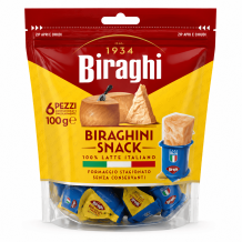 Сир Гран Бірагі снек 32% 100 г/шт ТМ Biraghi