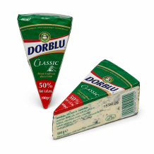 Сир "DORBLU"класичний 50% 100 г/шт Німеччина ТМ Kaserei Champignon