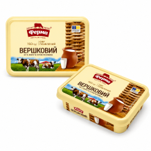 Сир плавлений Вершковий 60% 160 г ДСТУ Ферма