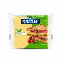 Сир плавлений тостовий зі смаком "Тост" 100 г/шт ТМ POLMLEK