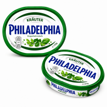 Сир вершковий Philadelphia Зелень (KRAUTER) 175 г