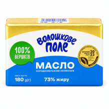 Масло солодковершкове Селянське 73% 180 г Волошкове Поле