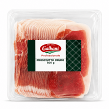 Шинка сиров'ялена PROSCIUTTO CRRUDO 500 г/шт Galbani