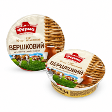 Сир плавлений Вершковий 60% 90 г Ферма