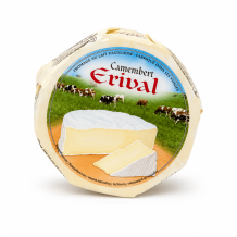 Сир CAMEMBERT ERIVAL 250 г/шт ТМ "Ermitage"
