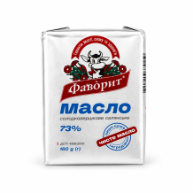 Масло солодковершкове СЕЛЯНСЬКЕ 73% 180 г ДСТУ Фаворит