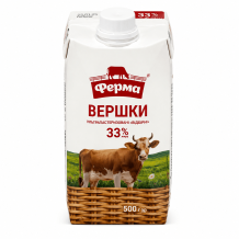 Вершки 33% "Відбірні" 500 мл ФЕРМА