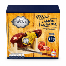 JAMON CURADO Хамон Курадо міні в подарунковій уп 1 кг/шт  Espana