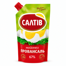Майонез Провансаль 67% 300 г ТМ Салтів