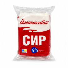 Сир 9% кисломолочний 180 г флоу Яготинський МЗ