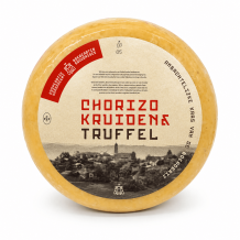 Сир Гауда CHORIZO KRUIDENA TRUFFEL (Чорізо Трюфель) 5 кг Нідерланди Cooperatie de Producent