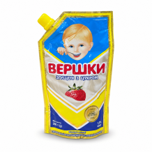Вершки згущені з цукром 15% 290 г ПМКК