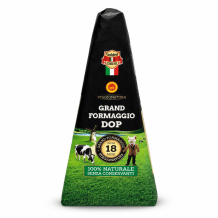 Сир "GRAND FORMAGGIO" пармезан 18 міс 200 г/шт Італія Golden Cheese
