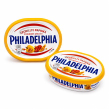 Сир вершковий Philadelphia Грильована паприка (GEGRILLTE PAPRIKA) 175 г Mondelinez International