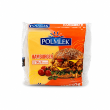 Сир плавлений тостовий зі смаком "HAMBURGER" (Гамбургер) 130 г/шт ТМ POLMLEK