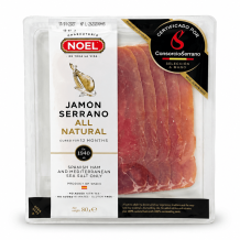 Хамон JAMON SERRANO Oll natural 80 г ТМ NOEL