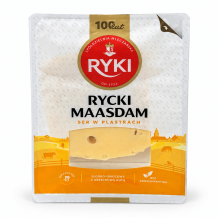 Сир RYСKI MAASDAM нарізка 45% 300 г RYKI
