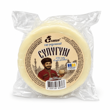 Сир Сулугуні 45 % 200 г/шт  ТМ Самбір