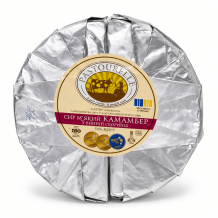 Сир м'який CAMEMBERT Камамбер у ВИННІЙ СКОРИНЦІ  50%  ручна робота ТМ Pastourelle