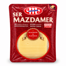 Сир "MAZDAMER" (Маздамер) нарізка 150 г MLEKOVITA